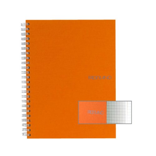 Fabriano Ecoqua A4 Spiral Bound Graph 5MM Notebook