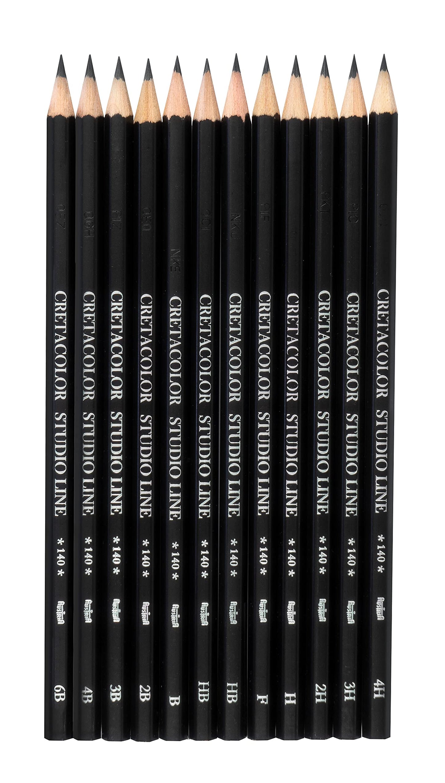 Cretacolor Artists Studio Line Graphite Pencil Set of 12