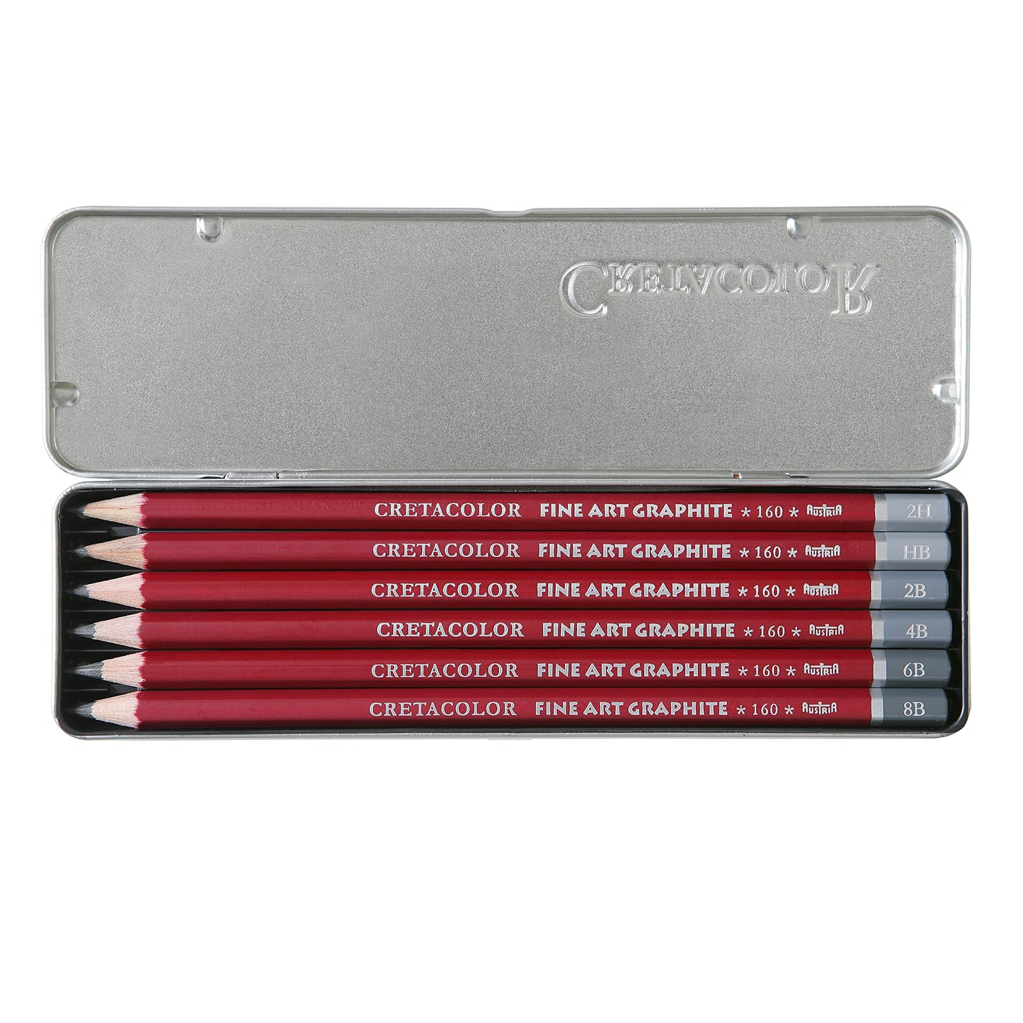 Cretacolor Cleos Fine Art Graphite Pencils Set of 6