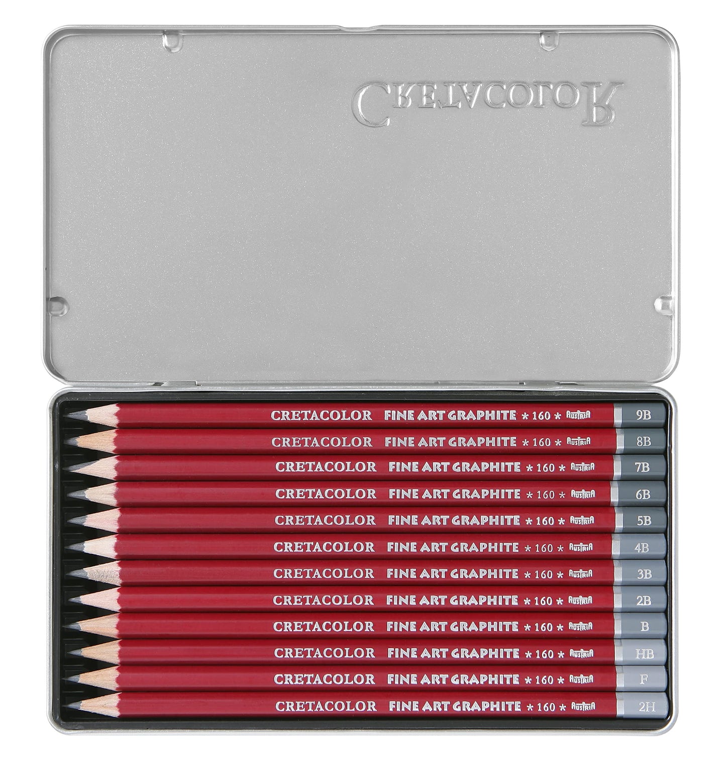 Cretacolor Cleos Fine Art Graphite Pencils Set of 12