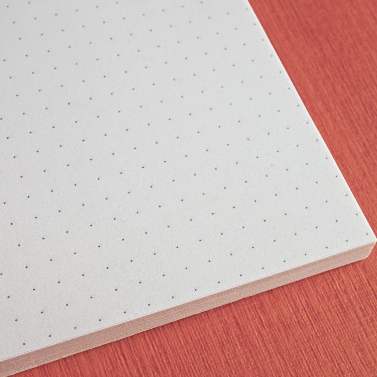 Fabriano Ecoqua A4 Glued Bound Dot Notebook Raspberry