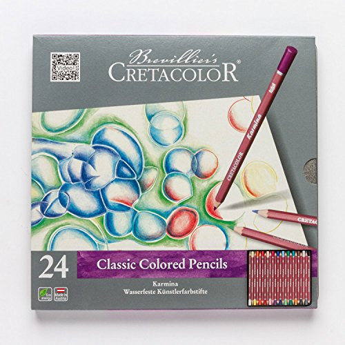 Cretacolor Karmina Classic Colored Pencil Set of 24