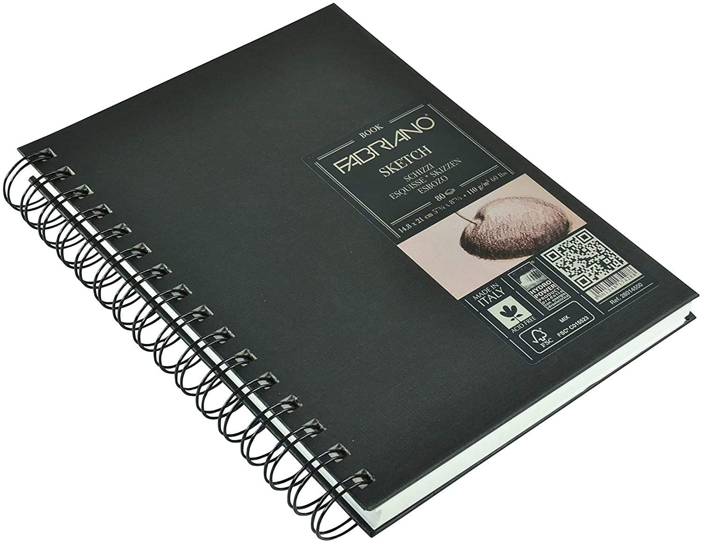 Fabriano Sketch Book Spiral Bound Portrait A5