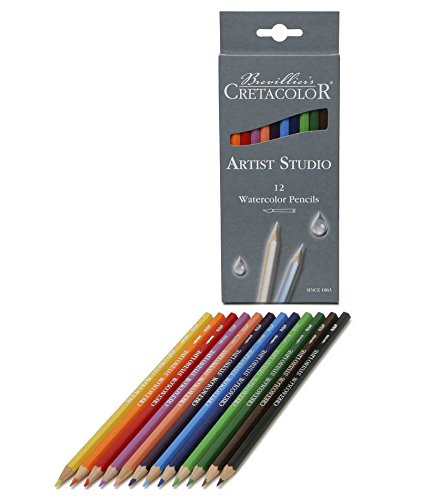 Cretacolor Artists Studio Line Watercolor Pencil Set of 12