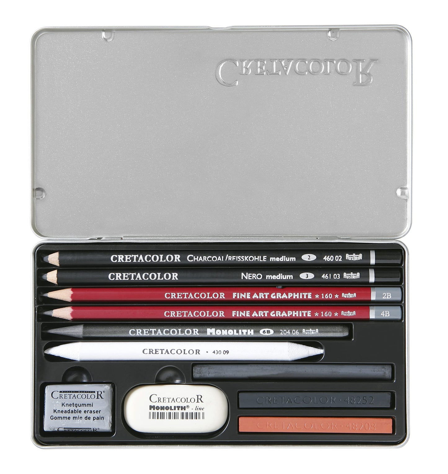 Cretacolor Teacher's Choice - Beginners Drawing Set of 11