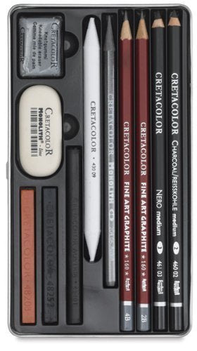 Cretacolor Teacher's Choice - Beginners Drawing Set of 11