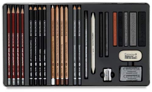 Cretacolor Teacher's Choice - Advanced Drawing Set of 26