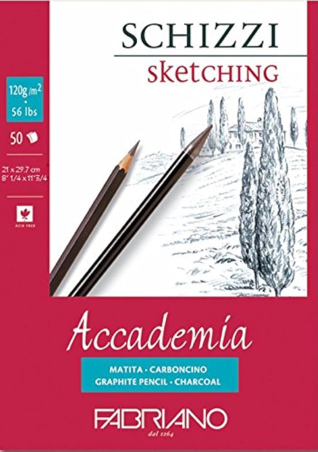 Fabriano Accademia Sketching Pad 120 GSM A4