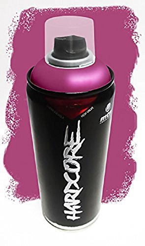 MTN Hardcore High Pressure Spray Paints | DIY, Quick Drying with gloss finish for most surfaces like Porous, Non-porous, Metal, Wood, and Walls - 400ml