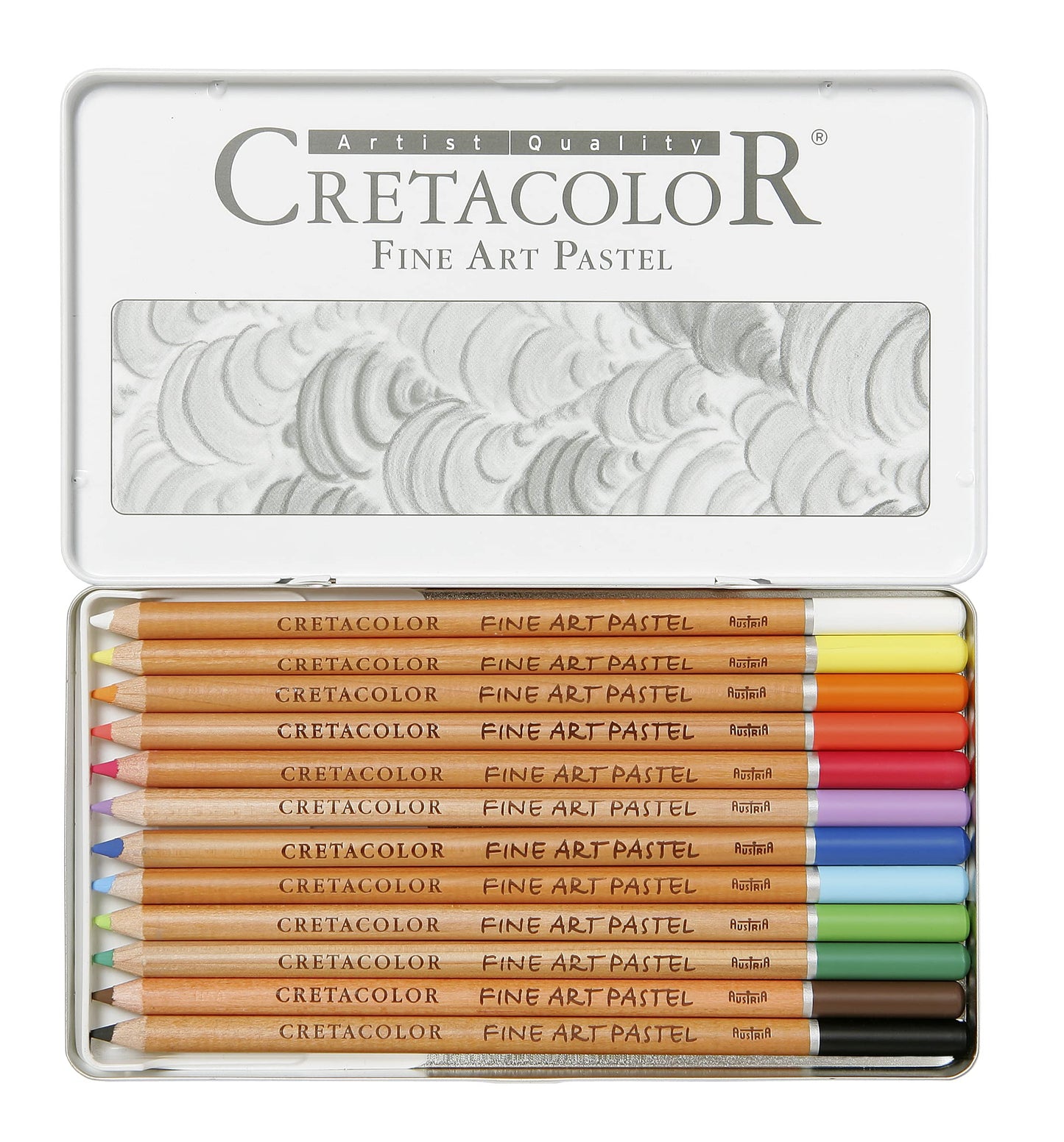 Cretacolor Fine Art Pastel Pencil Set of 12