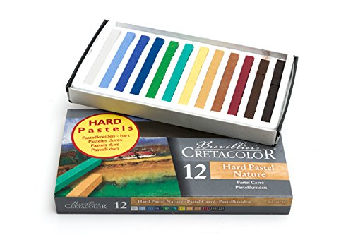 Cretacolor Hard Pastel Carre Nature Set of 12