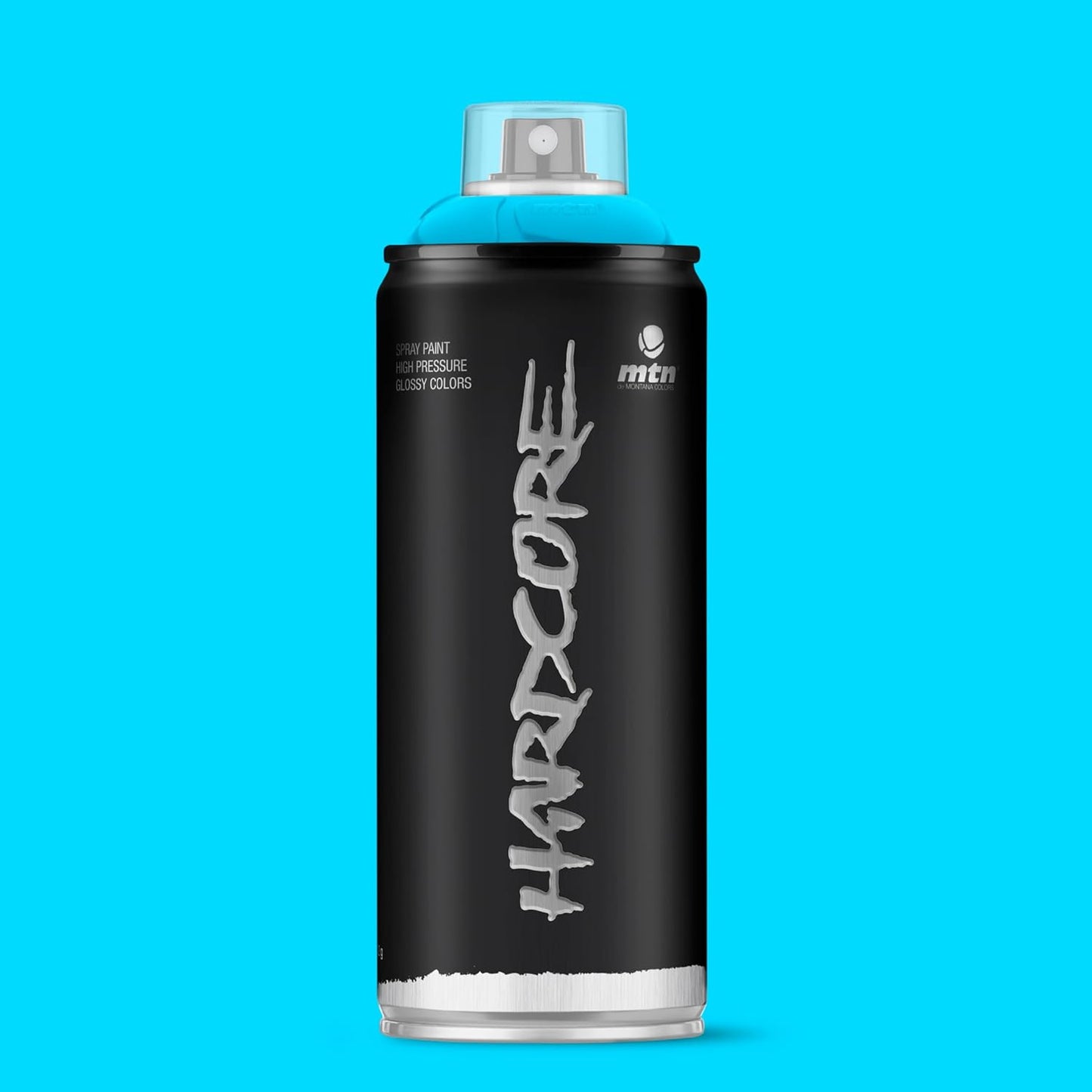 MTN Hardcore High Pressure Spray Paints | DIY, Quick Drying with gloss finish for most surfaces like Porous, Non-porous, Metal, Wood, and Walls - 400ml
