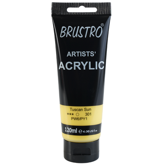 BRUSTRO Artists Acrylic 120ml Tuscan Sun (Pastel Tone)