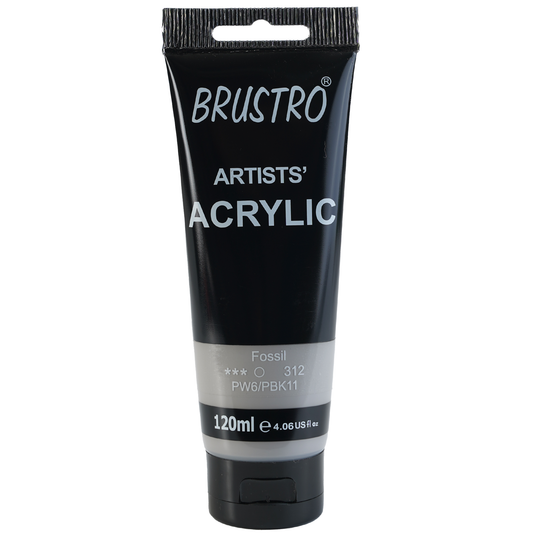 BRUSTRO Artists Acrylic 120ml Fossil (Pastel Tone)