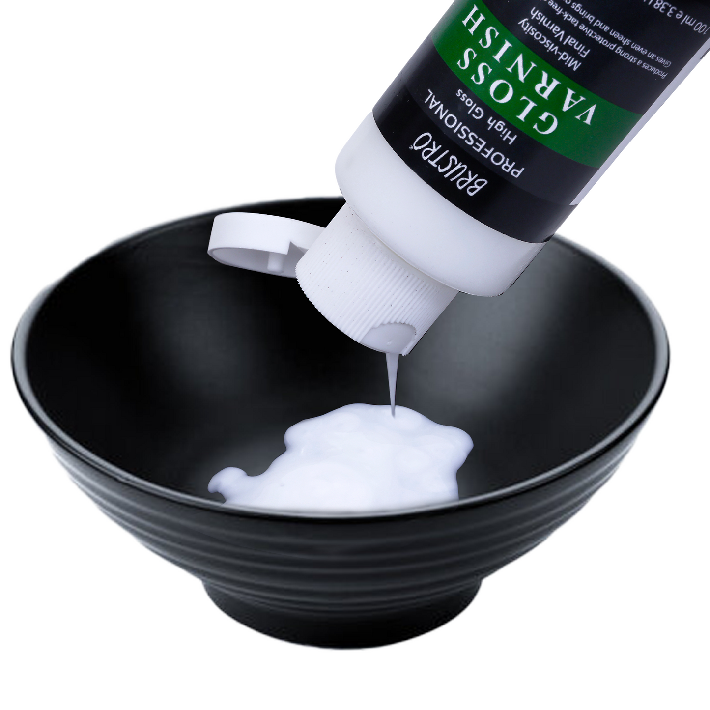 Brustro Professional High Gloss Varnish 100 Ml | Ideal for Coating on Acrylic Painting,Watercolours,Oil Paints,Non-Yellowing,Non Toxic,Transparent,Canvas,Paper, Artwork Protection.
