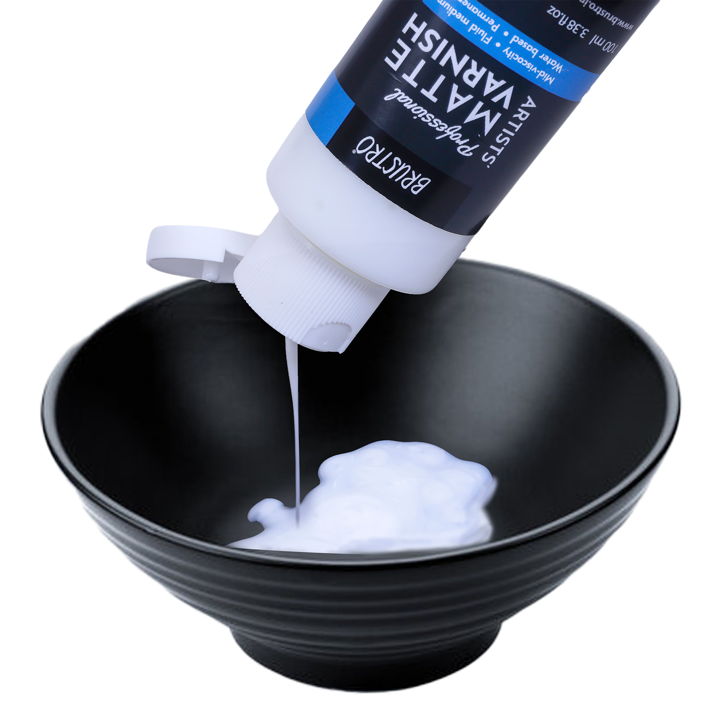 Brustro Artists Professional Liquid Matte Varnish 100 ml | Ideal for Coating on Acrylic Painting,Watercolours,Oil Paints,Non-Yellowing,Non Toxic,Transparent,Canvas,Paper, Artwork Protection
