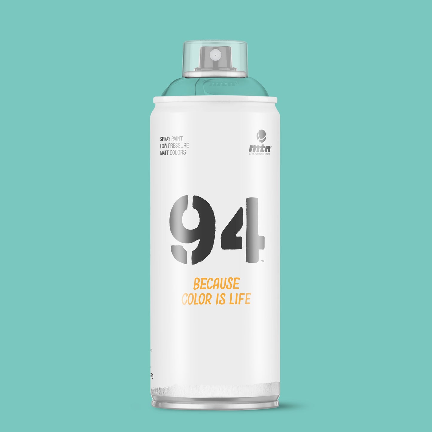 MTN 94 Low Pressure Spray Paints | DIY, Quick Drying, Matt finish, Porous, Non-porous, Metal, Wood, and Walls - 400ml - Bali Green Shade