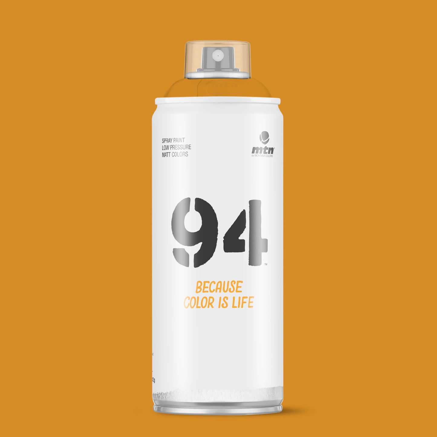 MTN 94 Low Pressure Spray Paints | DIY, Quick Drying, Matt finish, Porous, Non-porous, Metal, Wood, and Walls - 400ml - Tibet Shade