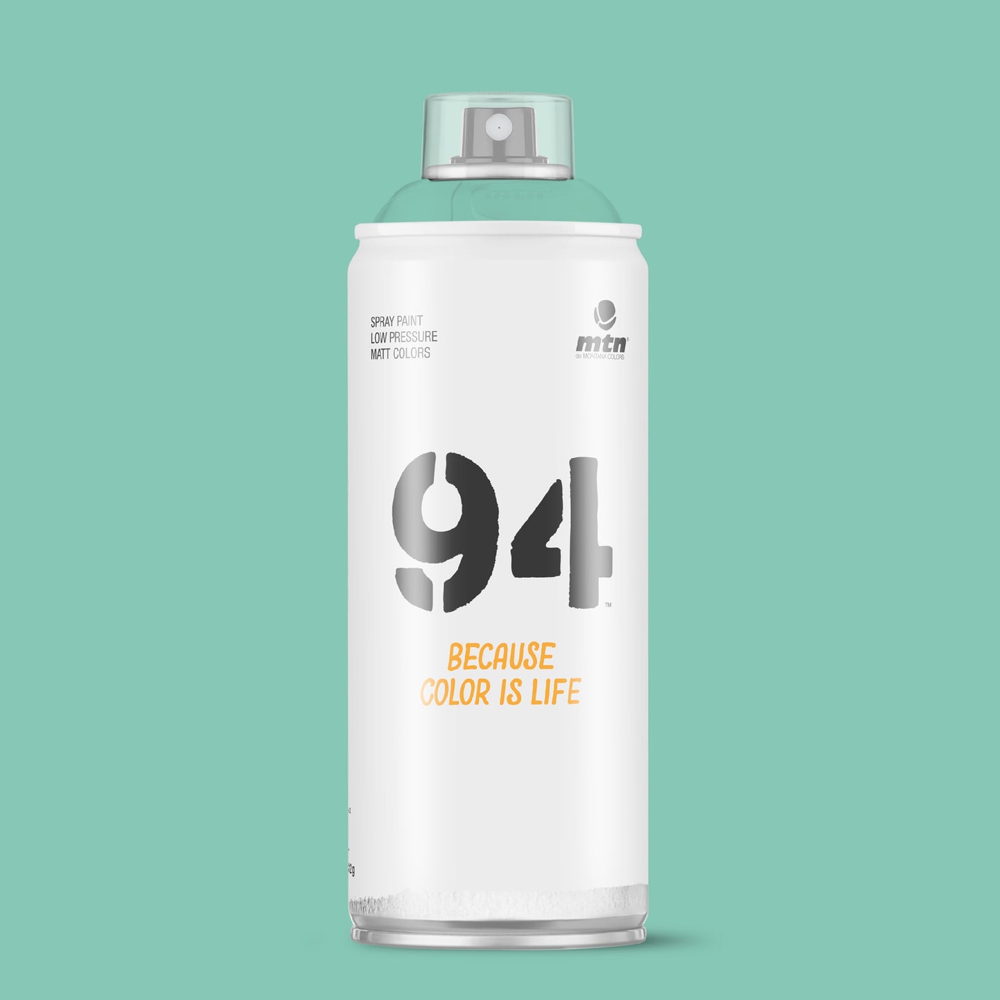 MTN 94 Low Pressure Spray Paints | DIY, Quick Drying, Matt finish, Porous, Non-porous, Metal, Wood, and Walls - 400ml - Java Green Shade