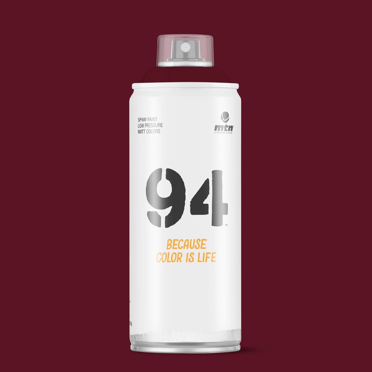MTN 94 Low Pressure Spray Paints | DIY, Quick Drying, Matt finish, Porous, Non-porous, Metal, Wood, and Walls - 400ml - Warrior Brown Shade