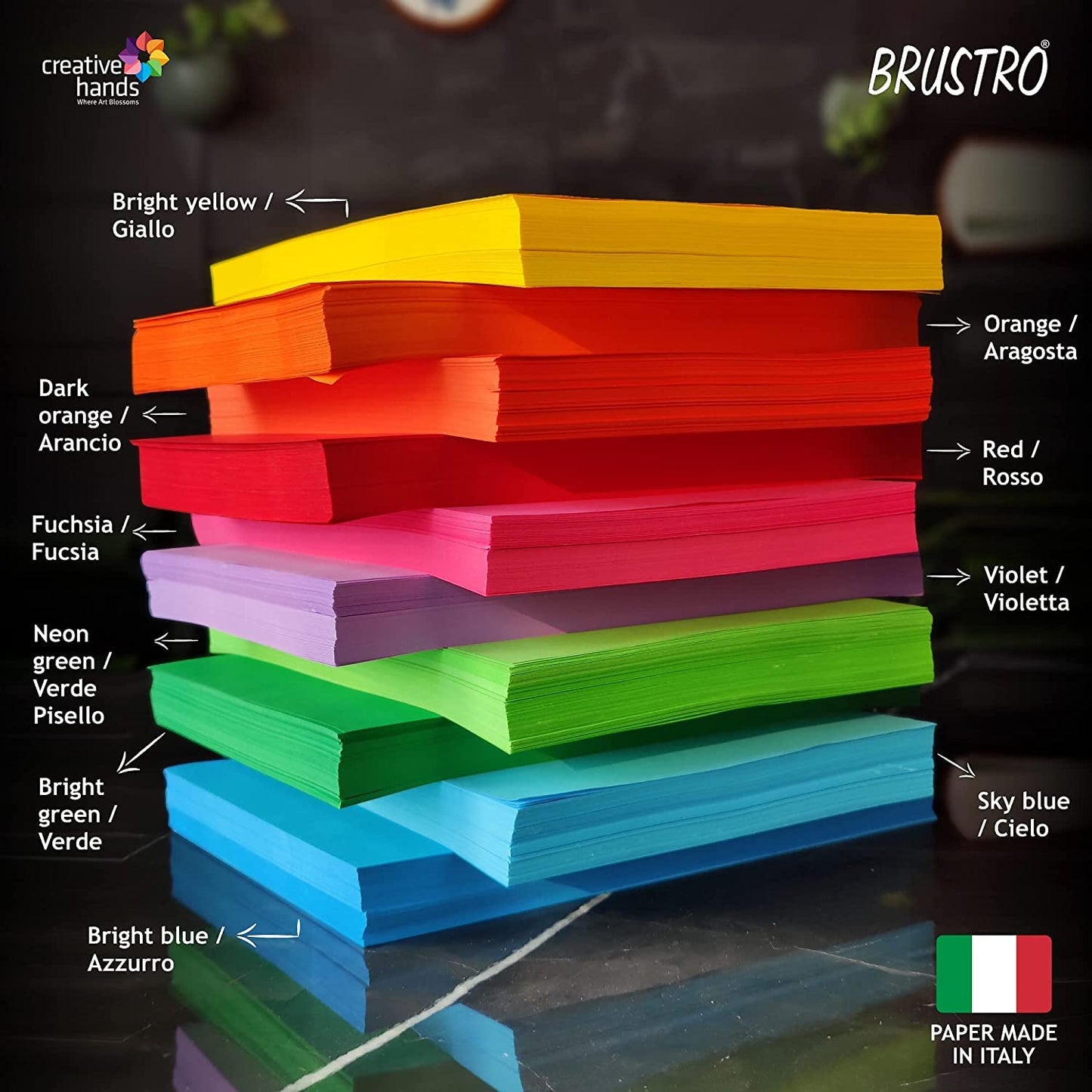 Fabriano Copy Tinta A4 Assorted Bright & Soft Combo Pack