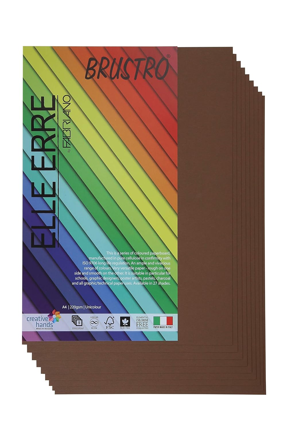 Fabriano Elle Erre A4, 220 GSM ( 18 Sheets)