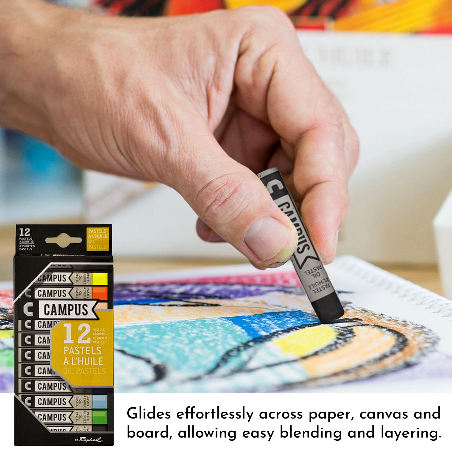 Sennelier Campus Oil Pastels Set of 12