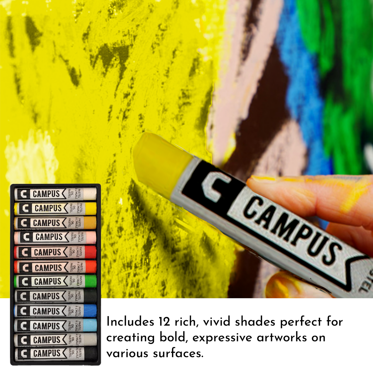 Sennelier Campus Oil Pastels Set of 12