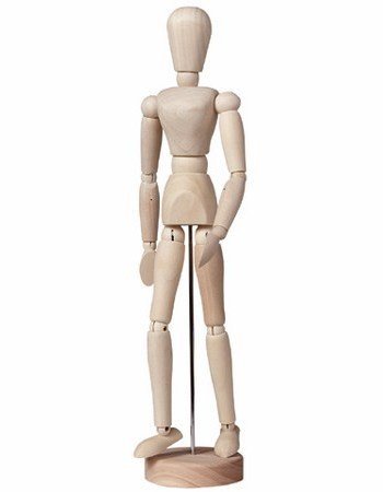 BRUSTRO Manikins (12 Inch Male & Female)