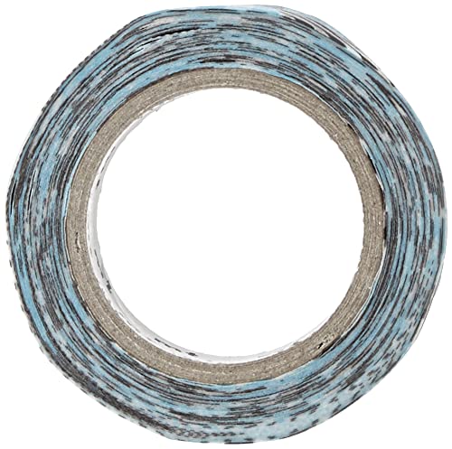 mt Washi Japanese Masking Tape Printed Designs , 15 mm x 10 mtrs Shade - Mix Blue, ( Pack Of 1 )