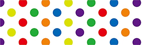 mt Washi Japanese Masking Tape Kids Series, Shade -Colorful Dot ,15 mm x 7 mtrs (Pack of 1)