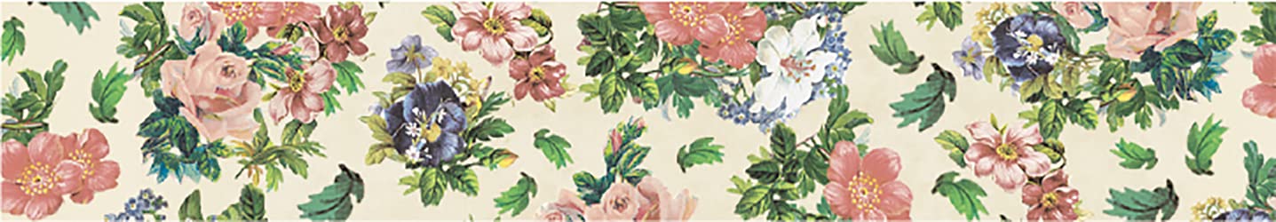 mt Washi Japanese Masking Tape EX Series, 15 mm x 10 mtrs Shade - Mini Flower Botanical Art