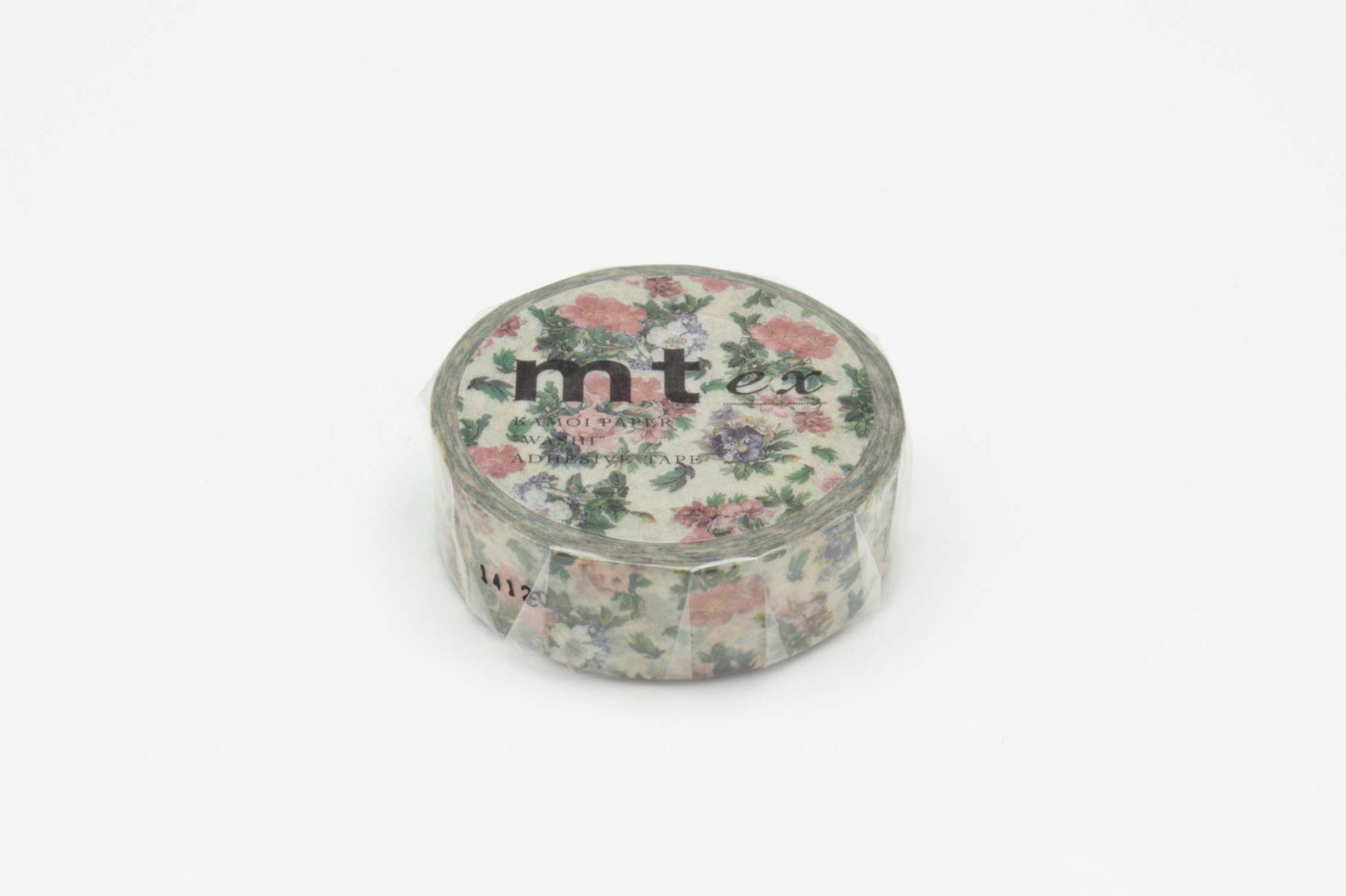 mt Washi Japanese Masking Tape EX Series, 15 mm x 10 mtrs Shade - Mini Flower Botanical Art