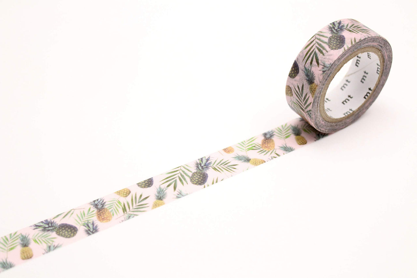 mt Washi Japanese Masking Tape EX Series, 15 mm x 7 mtrs Shade -Pineapple