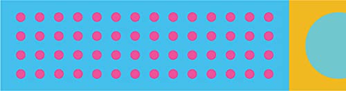 mt Washi Japanese Masking Tape , 15mm x 7 mtrs Shade - Kapitza Polka Dot Vivid (Pack of 1)