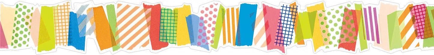 mt Washi Japanese Masking Tape Fab Die - Cut, Tapes, 45 mm x 3 mtrs (Pack of 1)