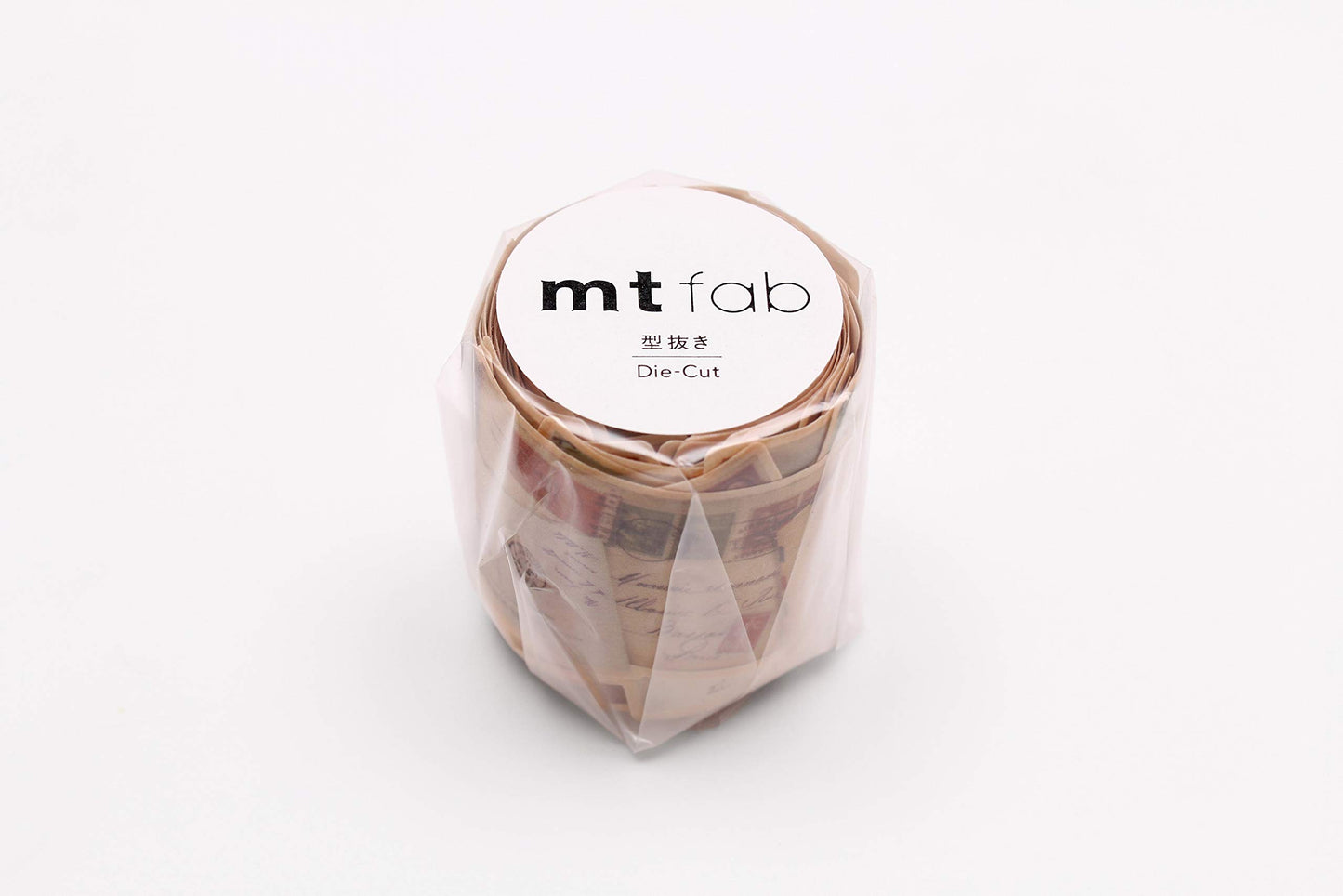 mt Washi Japanese Masking Tape Fab Die - Cut, Letters, 45 mm x 3 mtrs ( Pack of 1)