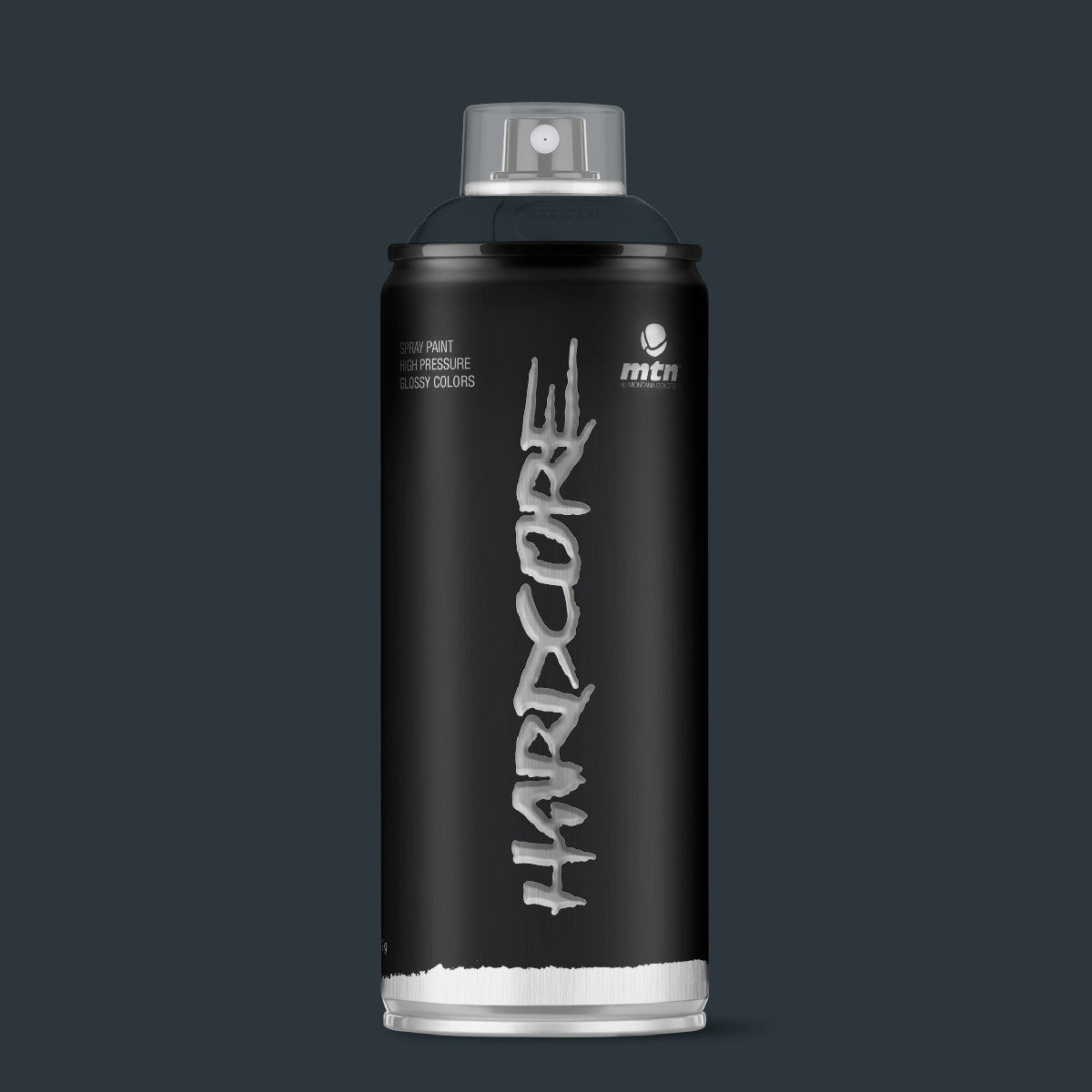 MTN Hardcore High Pressure Spray Paints |DIY, Quick Drying with gloss finish for most surfaces like Porous, Non-porous, Metal, Wood, and Walls - 400ml Anthracite Grey