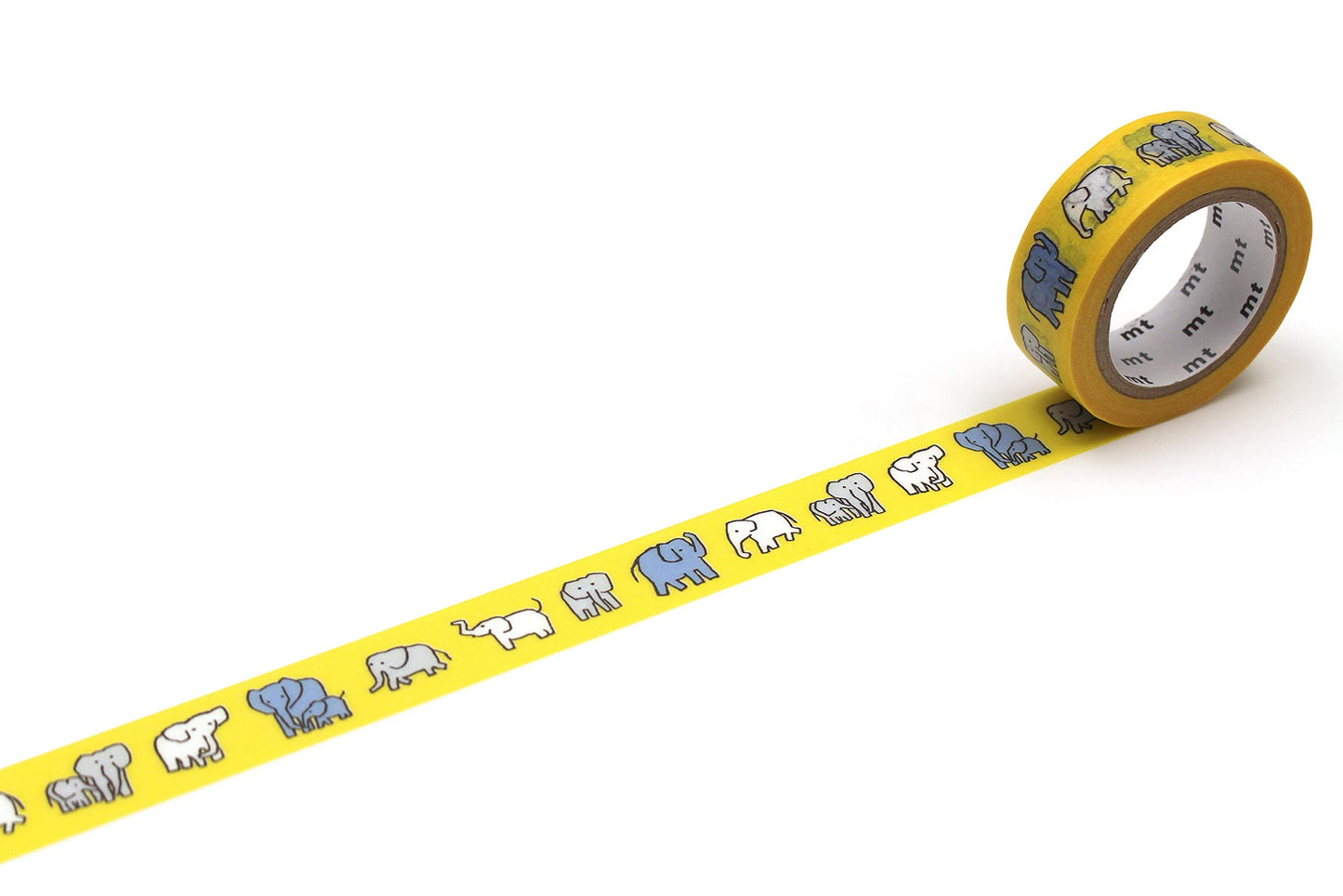 mt Washi Japanese Masking Tape , Shade - Zou, 15mm x 7 mtrs.(Pack of 1)