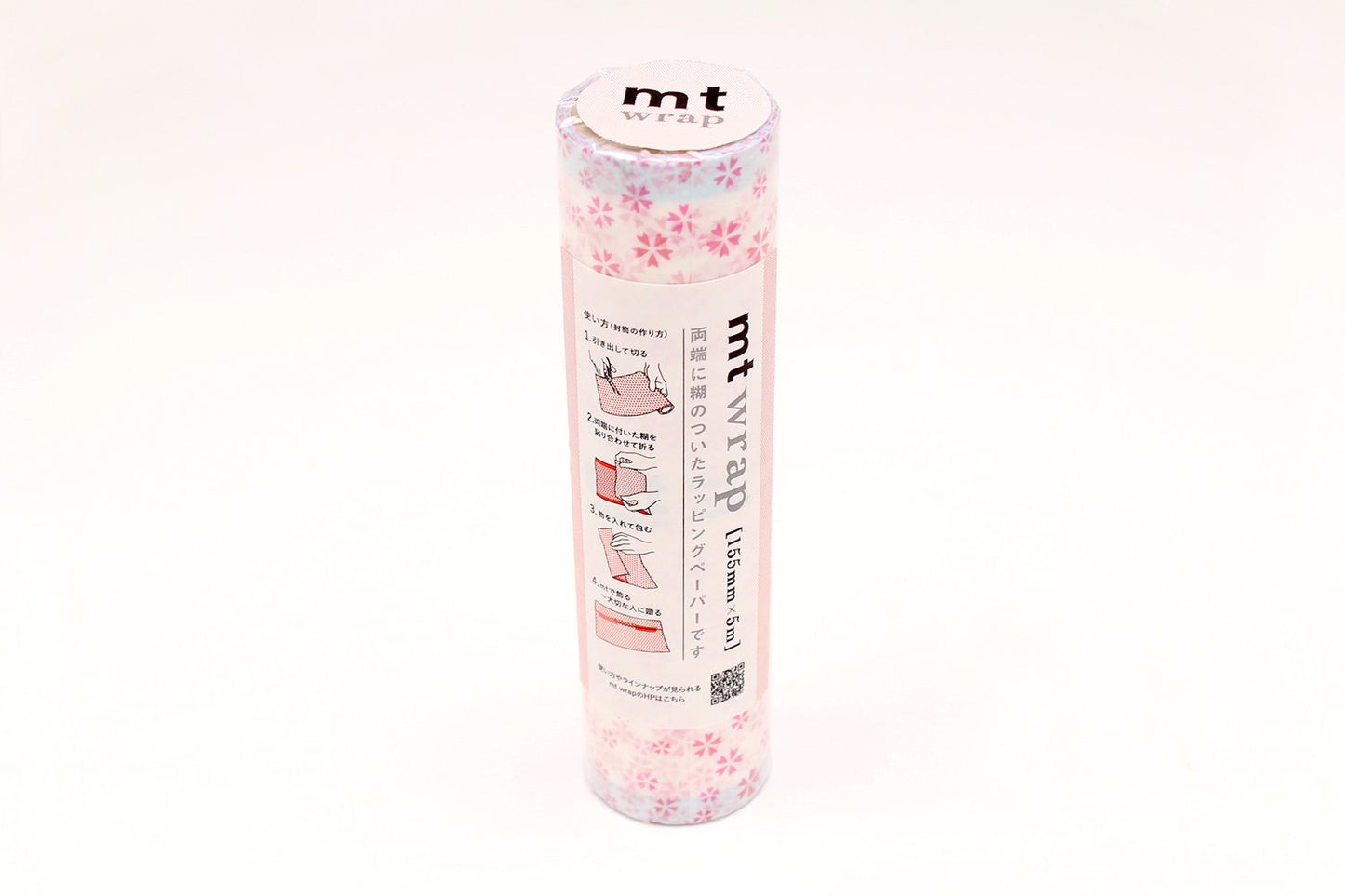 mt Washi Japanese Wrapping paper, Sakura, 155 mm x 5 mtrs (Pack of 1)