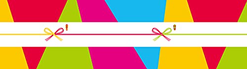 mt Washi Japanese Wrapping paper, Noshi Goshiki, 155 mm x 5 mtrs (Pack of 1)
