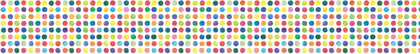mt Washi Japanese Wrapping paper, Color Pencil Dot, 155 mm x 5 mtrs (Pack of 1)