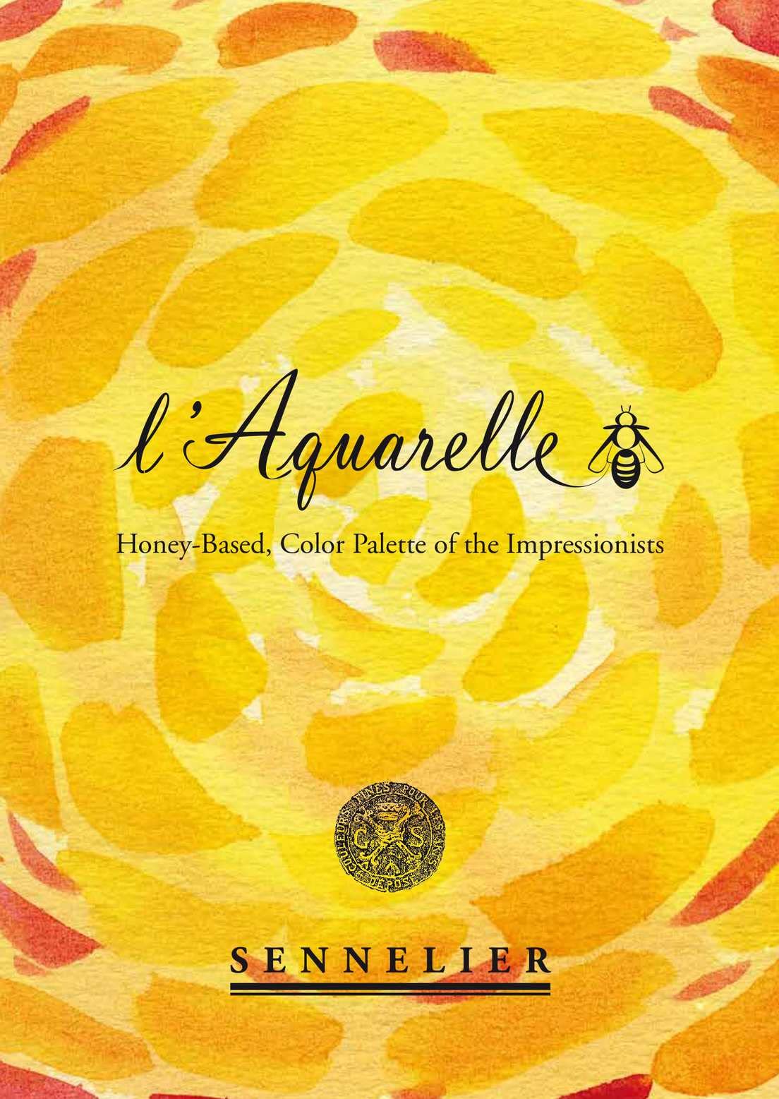 Sennelier Aquarelle French Artists' Watercolor Set - Metal Box of 24 Half Pans