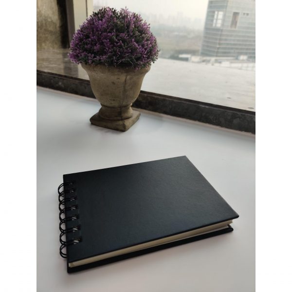 Fabriano Artist 100% Cotton,Watercolour,Wiro Bound Landscape Journal,Cold Pressed|300 GSM,Size-4"X6",20 Sheets|Ideal for all fine art techniques-wet and dry,internally and externally sized for ideal absorbance