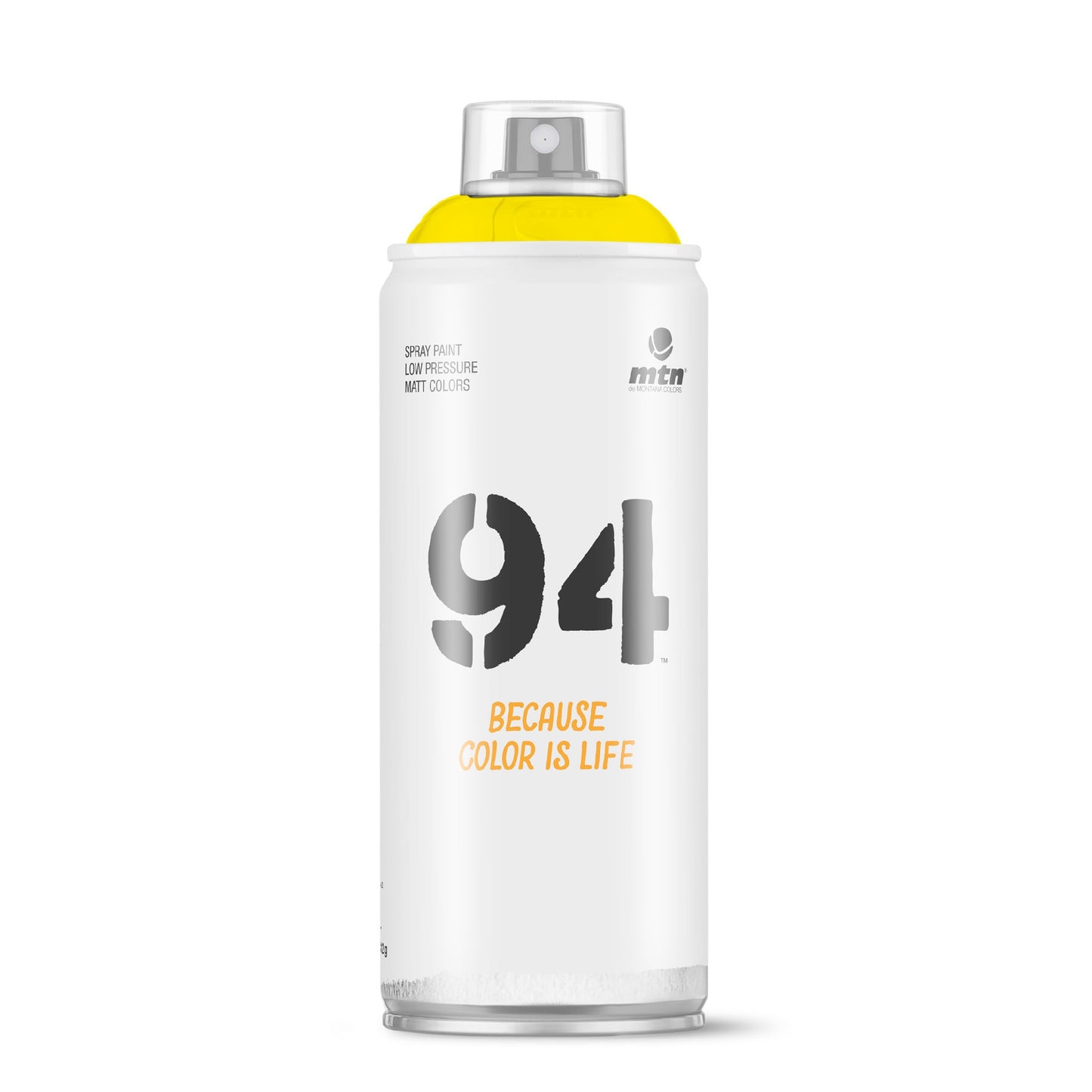 MTN 94 Speciality Low Pressure Fluroscent Spray Paints | DIY, Quick Drying with Matt finish for most surfaces like Porous, Non-porous, Metal, Wood, and Walls - 400ml