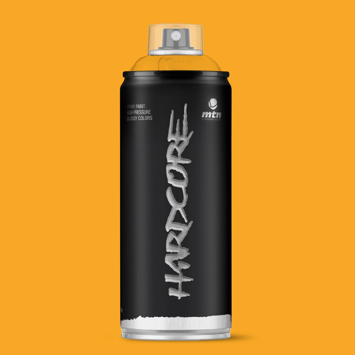 MTN Hardcore High Pressure Spray Paints | DIY, Quick Drying with gloss finish for most surfaces like Porous, Non-porous, Metal, Wood, and Walls - 400ml
