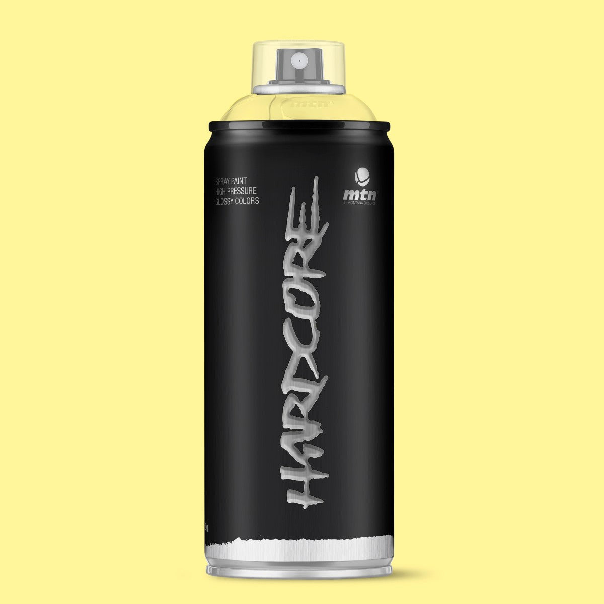 MTN Hardcore High Pressure Spray Paints | DIY, Quick Drying with gloss finish for most surfaces like Porous, Non-porous, Metal, Wood, and Walls - 400ml
