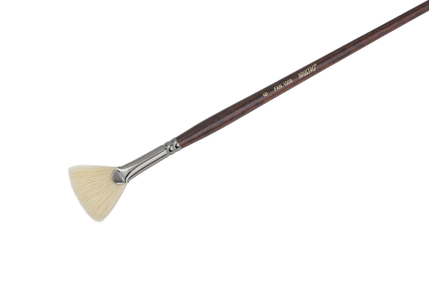 Brustro Artists Bristle White Fan Brush Series 1008