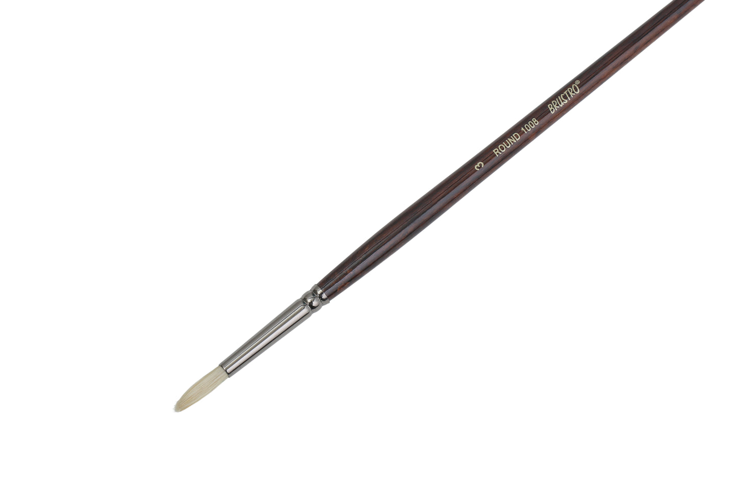 Brustro Artists Bristle White Round Brush Series 1008