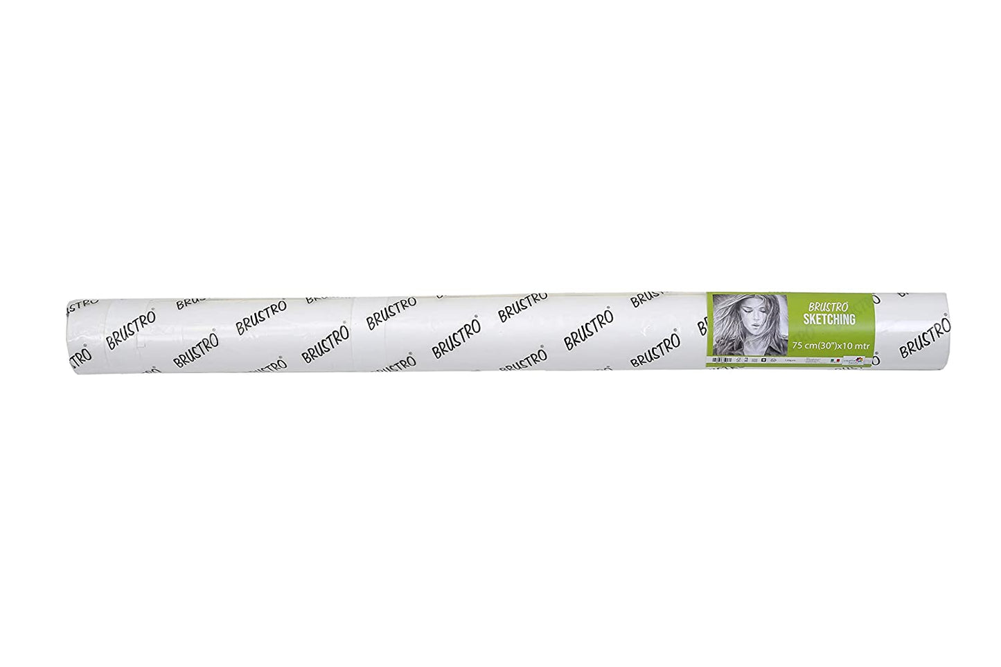 Brustro Artist Drawing Paper Roll 120 Gsm. Size 75 cm(30") x10 mtr